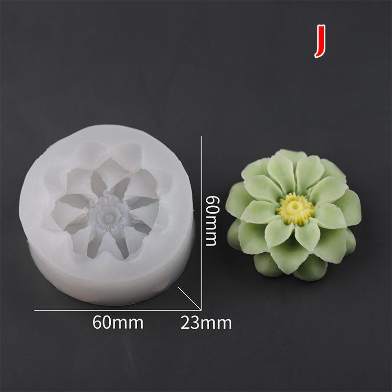 

3D Силиконовая форма для цветка жасмина и розы, сделай сам, для украшения шоколадного торта, пудинга, десертов, кондитерский инструмент для выпечки, форма для мыла, мастики, выпечки as the picture