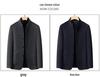 Men's Autumn Winter Wool Coat - Middle-aged Stand Collar Business Casual Jacket