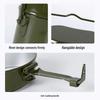GKR Folding Aluminum German-style Mess Kit: Portable Outdoor Camping Cookware & Multi-functional Hanging Pot Burner (Type 79).