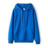 Unisex Plus Size Cotton Hoodie - Warm, Loose, Double-Layered Sweatshirt for Autumn & Winter