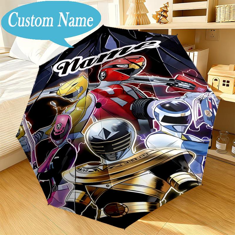 Custom Name Umbrella Rangers Legacy Umbrella 8-Frame for Travel, Camping, Casual Lightweight Portable, Essential for Family Gifts