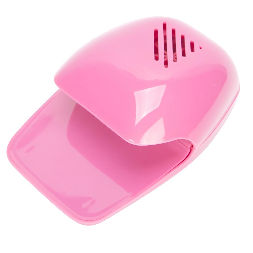 Professional Household Nail Fan Dryer Portable Nail Polish Gel Dryer Blower Manicure ToolPink
