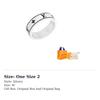 LOUIS VUITTON Rings Men's Silver M1795M