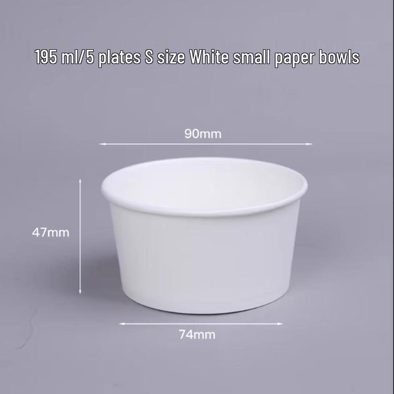 

Disposable Tasting Paper Bowls