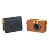 PU Leather Case Camera Bag with Shoulder for MS200 Solid Color Carrying Case Portable