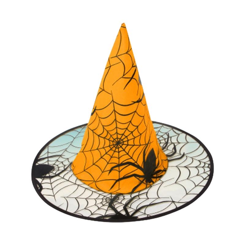 Halloween Spider Witch Hat Birthday Festival Party Role Playing Supplies for New Year Evening Party Backdrop Decor