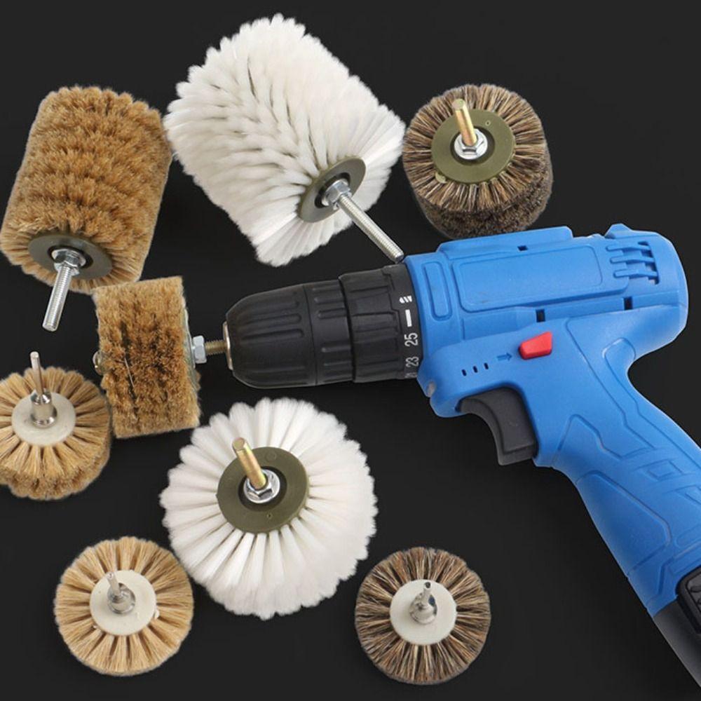 Thickened Circle Brush Bristle Brush Head Bristle Brush Quick Glue Removal