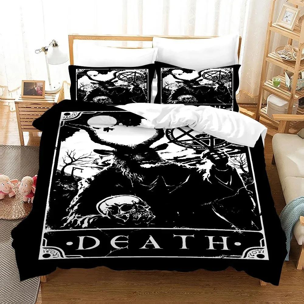 Wonderful Medusa In Myth 3D Duvet Cover Set Greek Mythology Figurine Medusa Themed Bedding Sets Full Queen Size Comforter Cover