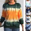 Damenmode, lässig, Frühling, Herbst, langärmelig, O-Ausschnitt, Pullover und lange Ärmel
