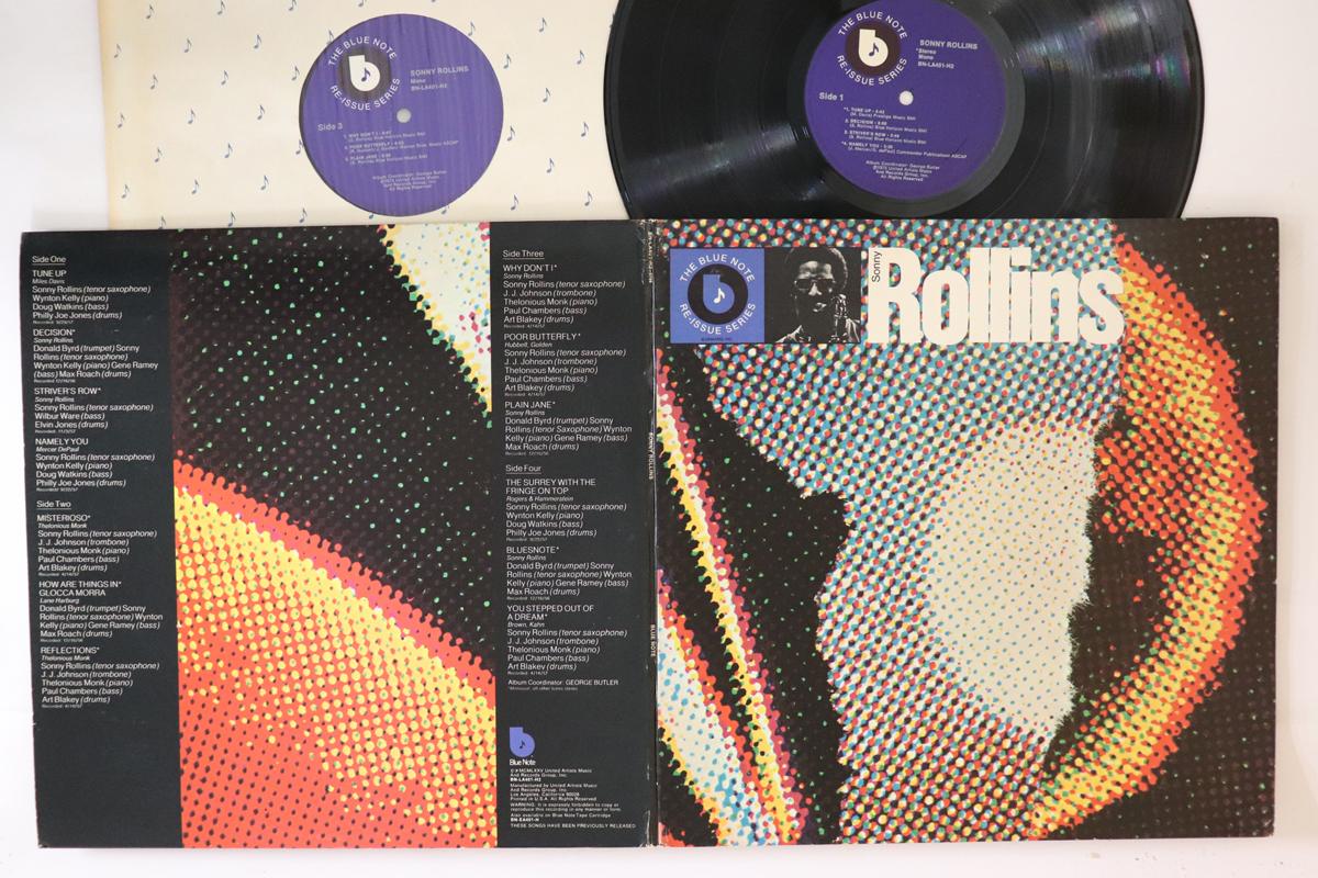 

LP Record SONNY ROLLINS - Sonny Rollins BNLA401H2 BLUE NOTE 1975 US Jazz Used