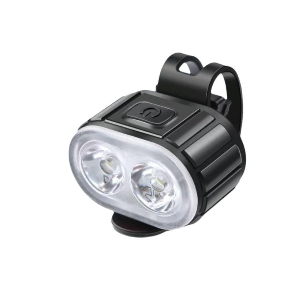 Super Bright Bicycle Headlight Taillight Set Rechargeable LED Super Bright Charging Light High Brightness Portable