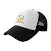 Windsurfing Logo Mesh Trucker Hat Breathable Design for Outdoor Activities and Beach Adventures Light Weight Comfort Fit