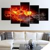 Le cronache dell'ordine di Rosacroce 5 Panel wall posters Print On Canvas Art Painting For home living room decoration