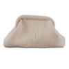 Soft Small Crochet Handbag Polyester Hollow Out Pouch Dumpling Clutch for Women  Shopping