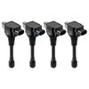 Direct Ignition Coil for Nissan Serena C25 CC25 NC25 CNC25 X-Trail T31 NT31 TNT31 Lafesta B30NB30 22448-JA00C, 22448-1KT0A, 22448-ED000 (Set of 4)