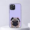 Cute Pug Dog Phone Case For Iphone 11 12 Mini 13 14 Pro Xs Max X 8 7 6s Plus 5 Se Xr Shell