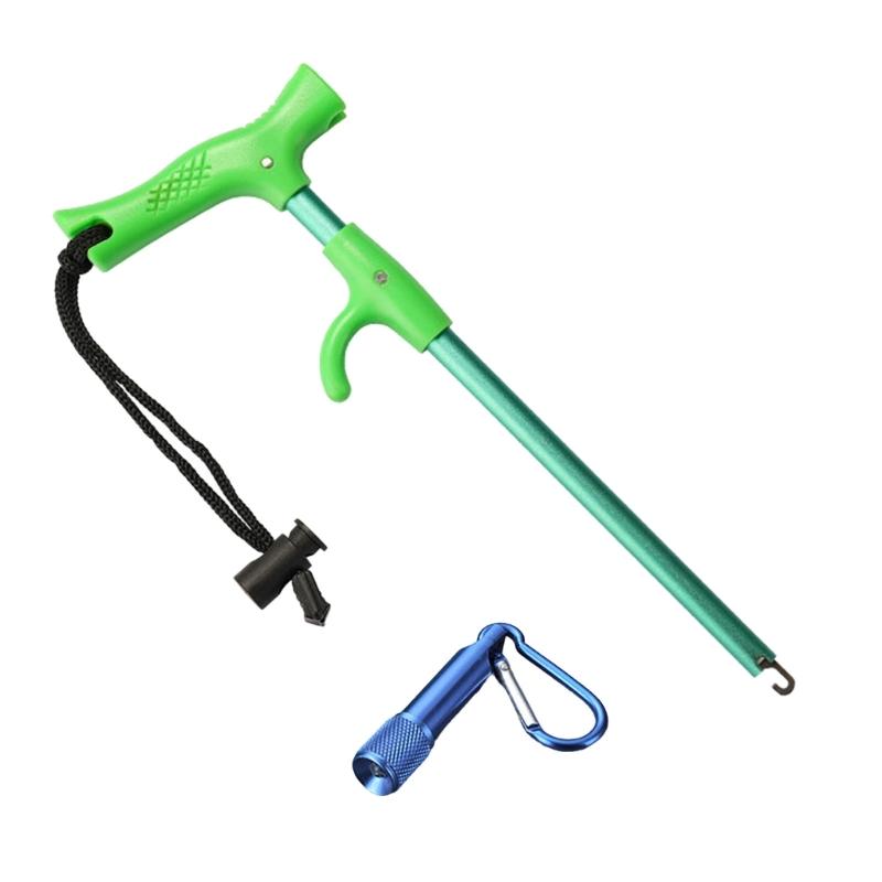 Portables Fishing Hook Remover Tool For Lures Hook Aluminum Alloy Tube Hook Detacher Ergonomic Handle