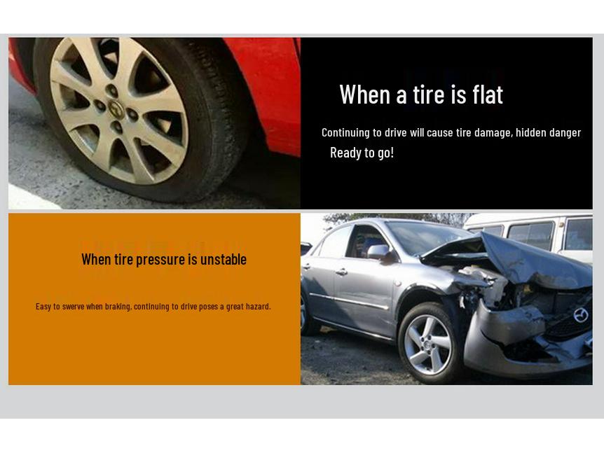 Mini umflător portabil cu 19 cilindri pentru anvelope 12V Pompă de aer auto