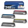 Pack Toner Standard - BROTHER - TN248VAL - Cyan Magenta Jaune Noir - 4x1000 Pages