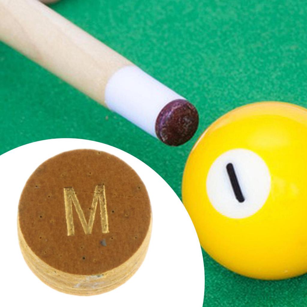 Billiard Tip Replacement Billiard Accessories Snooker Cue Tip Pool Cue Tip Billiards Cue Tip for Billiard Games Indoor Repairing