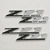 3D Metal Car Styling Logo Z71 OFFRoad Grille Badge Sticker Emblem For Chevrolet Silverado Equinox Colorado Blazer Traverse Tahoe