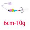 4g 8g 10g 15g 20g Fishing Lures Wobble Rotating Metal Vib Vibration Bait Fishing  Artificial Hard Baits Spinner Spoon Lure Pesca