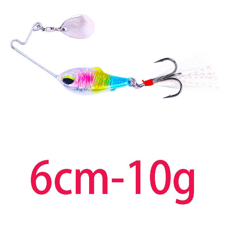 4g 8g 10g 15g 20g Fishing Lures Wobble Rotating Metal Vib Vibration Bait Fishing  Artificial Hard Baits Spinner Spoon Lure Pesca