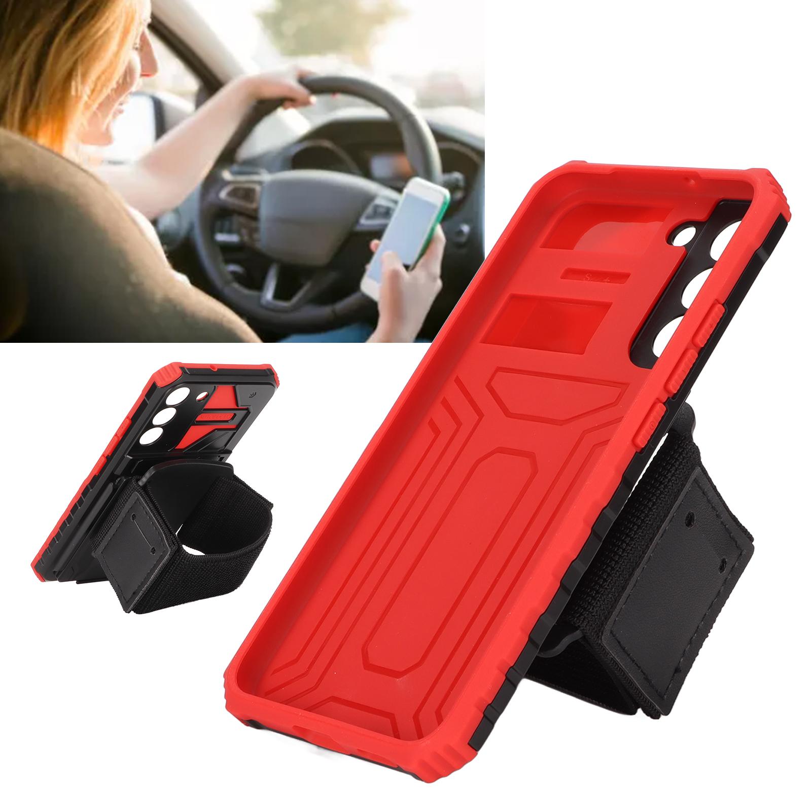 Mobile Phone Case for axy  2 Plus Touchscreen Controls 360 Rotation Mobile Phone Case with Stowable Stand Wrist Strap