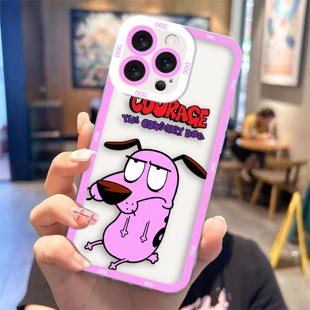 

Courage Cowardly Dog Clear Phone Case For Realme 15 5 6 7 7I 8 8I 9 9I 10 11 12 NOTE 70 C75 C71 C67 C65 C55 C53 C35 C33 C30 Case REALME 114G