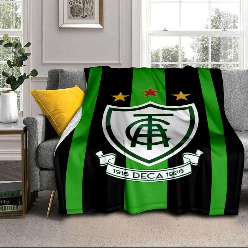 America Futebol Clube Portable Blanket/Soft Blanket Bedding Blanket Suitable for Travel Camping Living Rooms Offices Sofas Fan Gifts