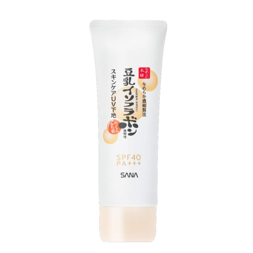 Nameraka Honpo Skincare UV Base 50g Soy Milk Isoflavone Moisturizing Makeup Primer Cream