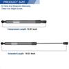 Rear Window Glass Lift Supports for 2007-2017 Ford Expedition Lincoln Navigator