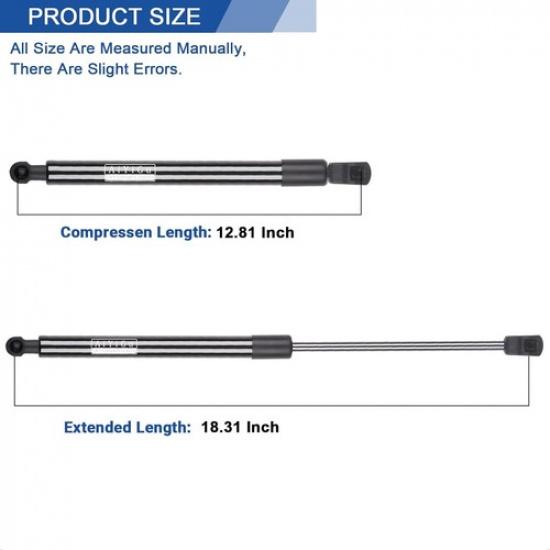 Rear Window Glass Lift Supports for 2007-2017 Ford Expedition Lincoln Navigator