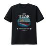 Mens RMS TITANIC White Star Line Cruise Ship 1912 Boys Girls Kids T Shirt Black Medium Vintage Washed Slightly Homme