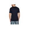 Armani Exchange Solid Color Logo Embroidered Short Sleeve T-Shirt Men Tops Navy-Blue 8NZTPH-ZJH4Z-1510