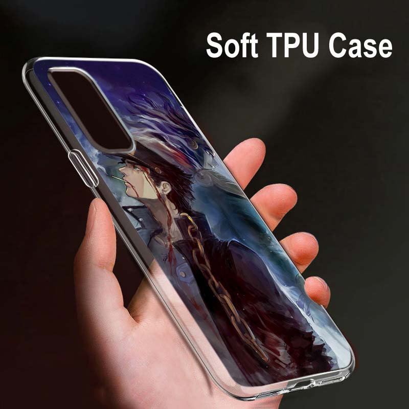 Jojo's Bizarre Adventure Jojo Pro OPPO Reno7 SE 6 5 Z F 4G 5G Find X2 X3 Neo Lite Pro Plus Průhledný Měkký Telefonní Kryt Coque