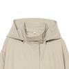 Autumn new European and American fashion stand-up collar waist drawstring trench coat jacket 2706598