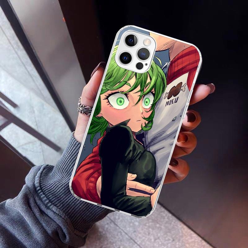 

One P-Punch-Man Tatsumaki Phone Case For iPhone 17 Air 11 13 Mini 14 15 Plus 16 12 Pro Max 16E SE 7 8 Pattern Soft TPU Back Cove iPhone 12 (12 Pro)