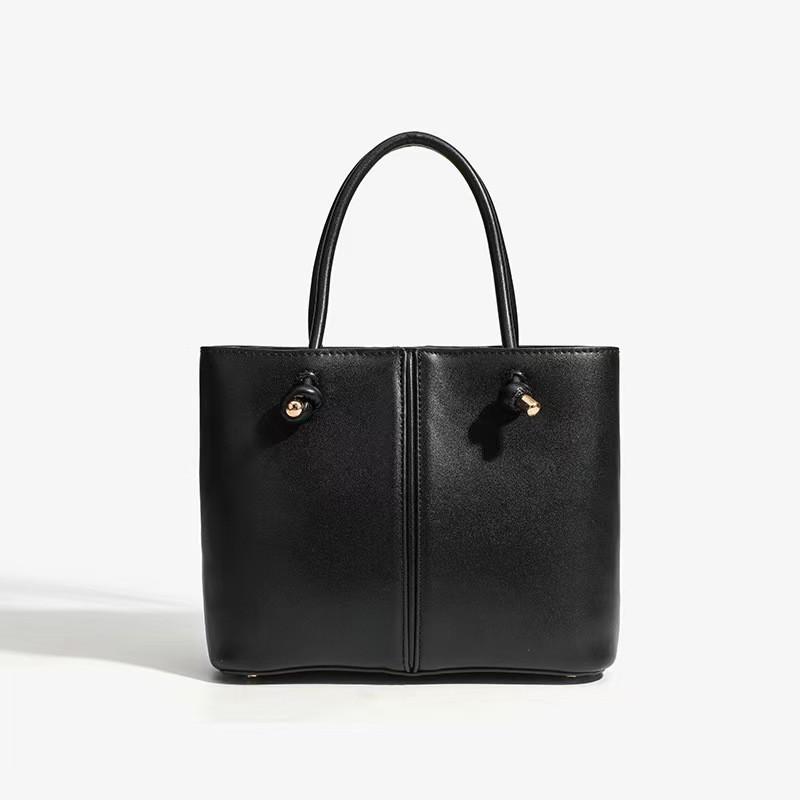 ZA Cross-border Women's Bag Fashion Bucket Retro Knotted Handle Large-capacity Single-shoulder Cross-body Handbag
