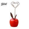 Place Card Stand Cute Mushroom/Fruit Holder Wooden Memo Holder Stand