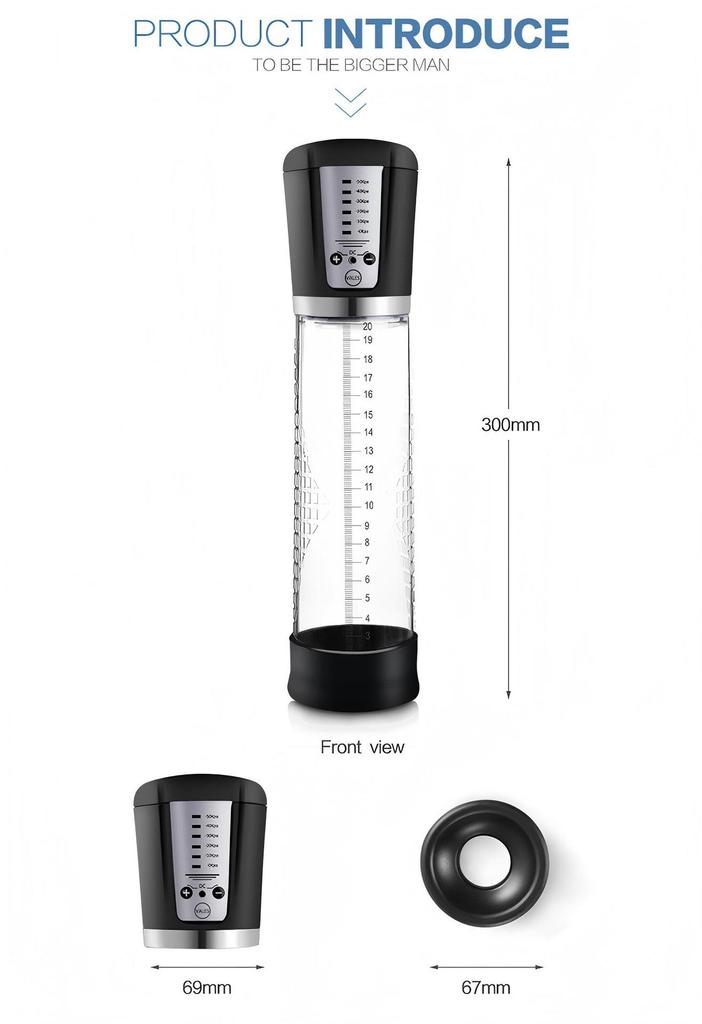 Electric penis enlarger Vacuum pump Penis pump for pussy Waterproof penis enlarger Adult toys