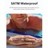 Smart Ring Herzfrequenz Blutsauerstoff Blutdruckmessung Männer Frauen Fitness Tracker Sport IP68 Wasserdicht Bluetooth Ring