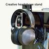 Headphone Stand Holder Wall Mount Display Rack for Easy Storage and Stability Compatibility with Various Headphone