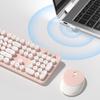 Mofii Sweet 2.4G Wireless Keyboard - Mouse Set: 104 Round Keycaps, Perfect for Office Tasks