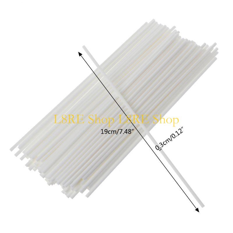 L8RE 100pcs 3mm Diffuser Replacement DIY Handmade Home Decor for Extra Thick Rattan Oil Diffuser Refill