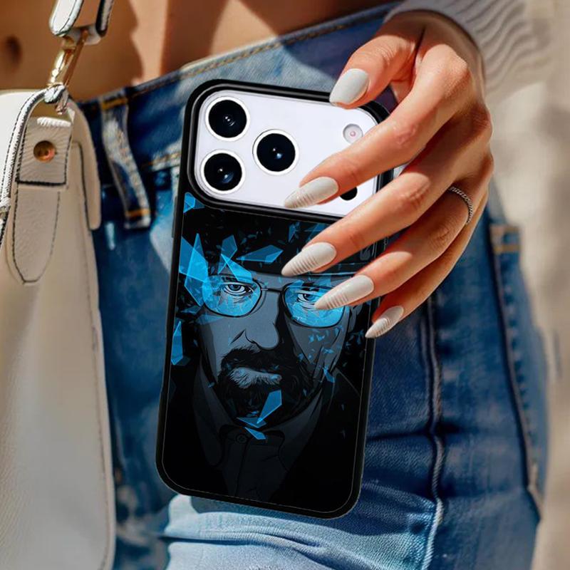 Heisenberg Breaking Bad Phone Case For iPhone 17 Air 14 15 13 12 Max Cover For Apple 14 15 16 16e 11 Pro Max Plus