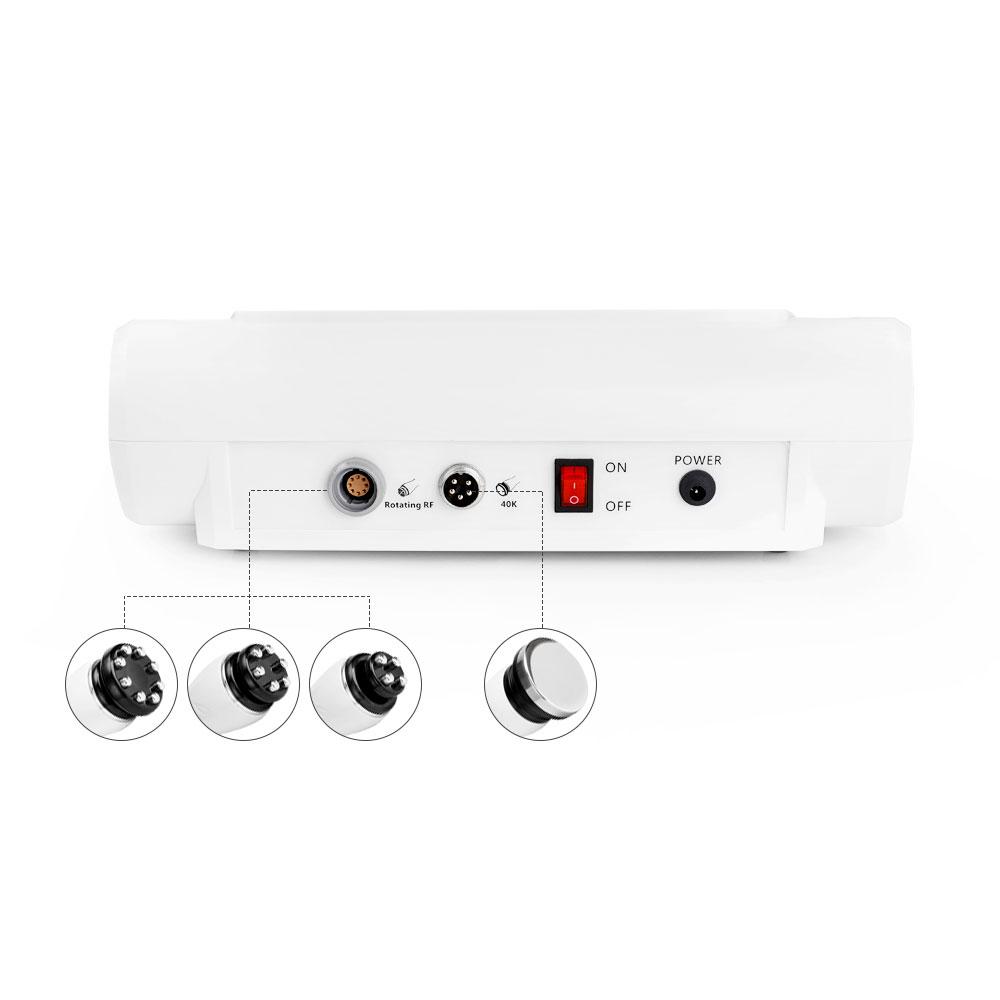 4 In 1 360° Rotating RF Ultrasonic Cavitation Slimming Skin Rejuvenation Machine