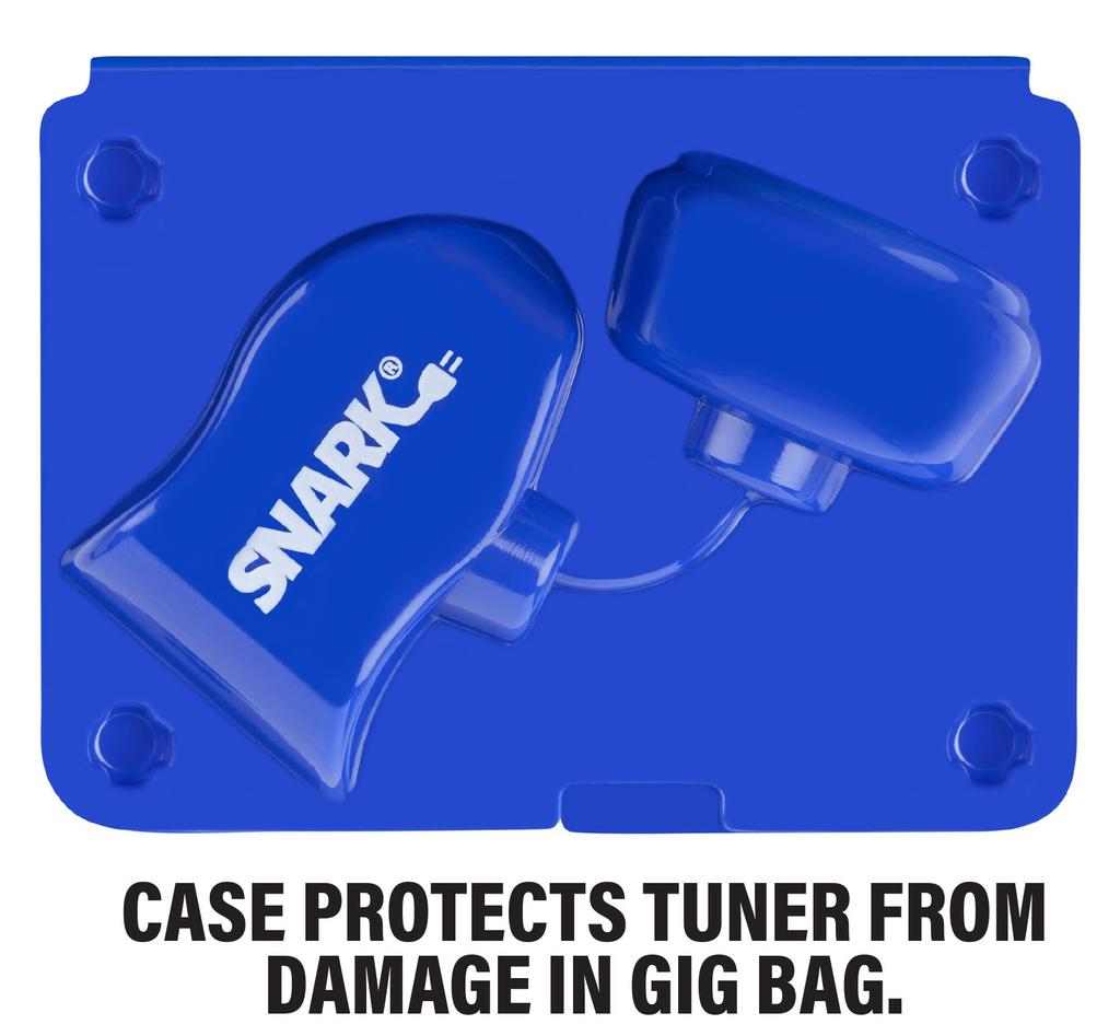 SNARK2 Rechargeable Chromatic with Pitch Calibration Tuner, A=415-466Hz,