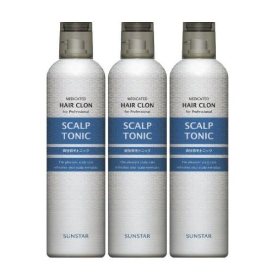 

Sunstar Hair Clone Medicated Scalp Tonic Unscented 300g Set of 3