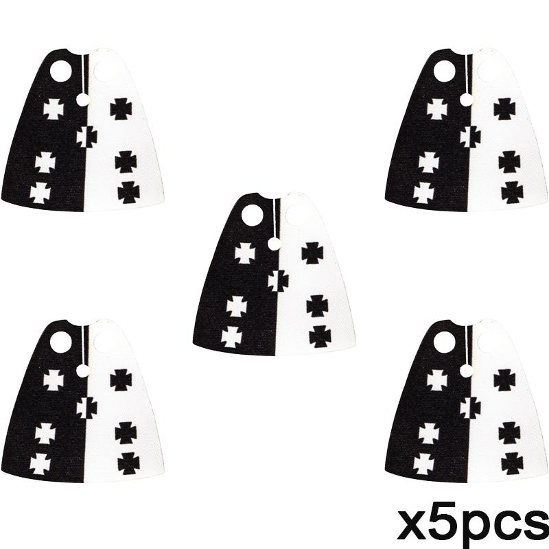 MOC Mittelalterliche Flagge Burg Serie Bausteine Figuren Zubehör Löwe Adler Altes Rom Burg Ritter Umhang Steine Spielzeug Geschenk